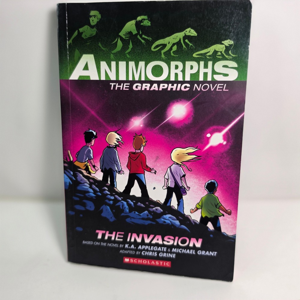 YA Graphic Novel Book Lot Animorphs The Giver I Survived Sisters Scholastic Kids